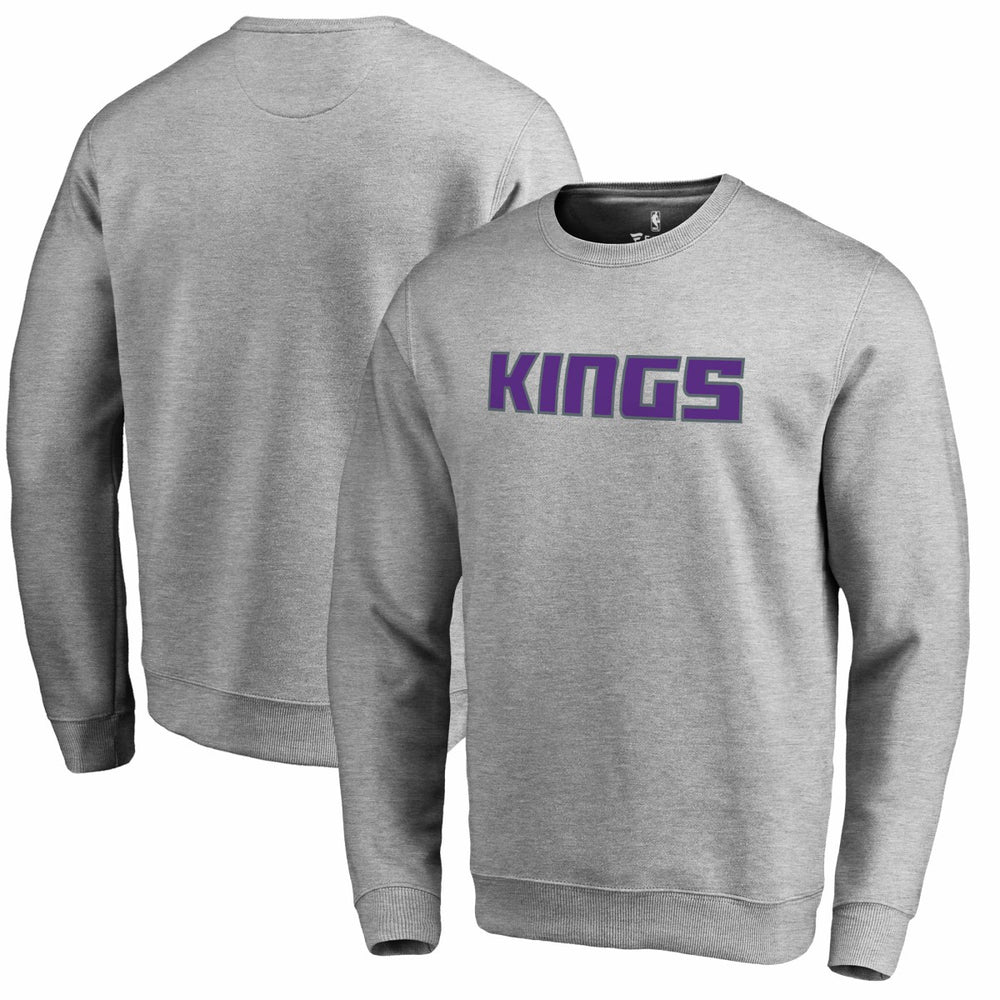 Sacramento Kings Wordmark Pullover Sweatshirt New