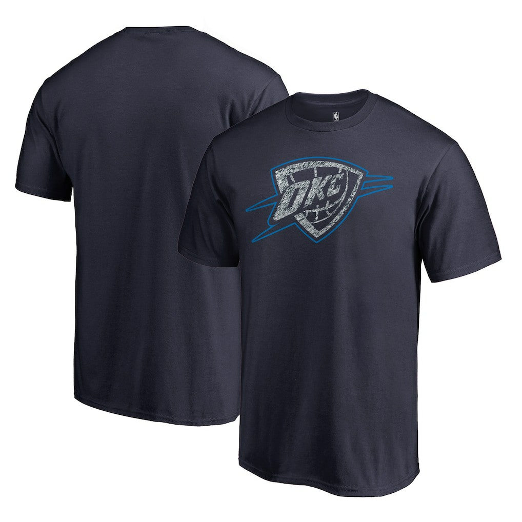 Oklahoma City Thunder Static Logo T-Shirt Discount