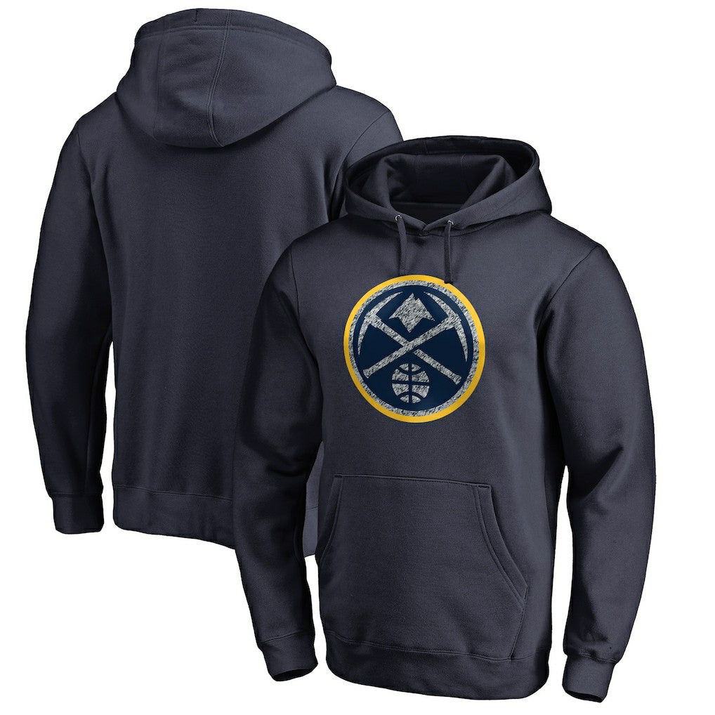 Denver Nuggets Static Logo Pullover Hoodie sale Online