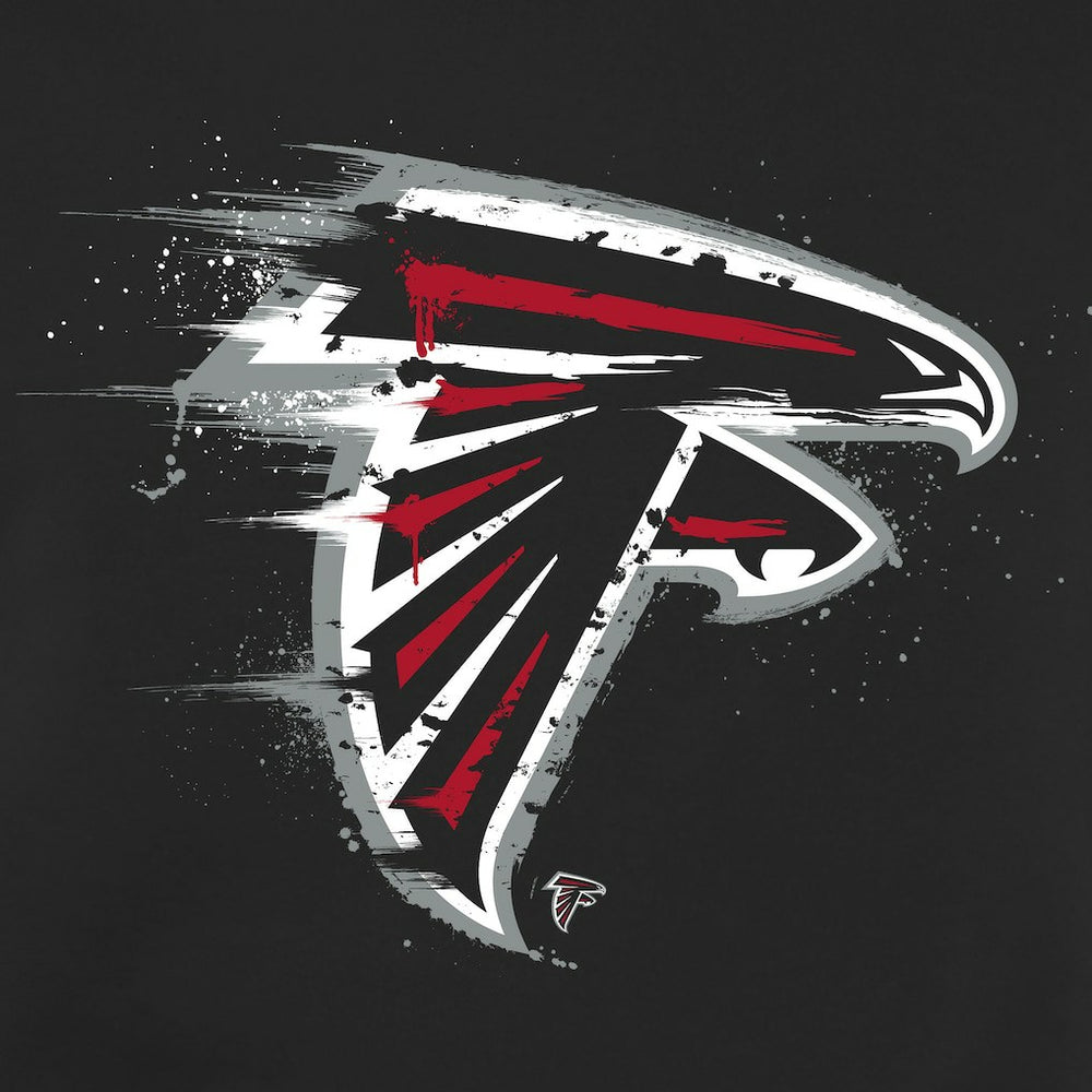 Atlanta Falcons  Splatter Logo Pullover Hoodie