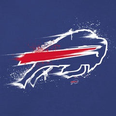 Buffalo Bills  Splatter Logo Pullover Hoodie
