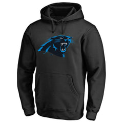 Carolina Panthers  Splatter Logo Pullover Hoodie