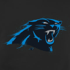 Carolina Panthers  Splatter Logo Pullover Hoodie