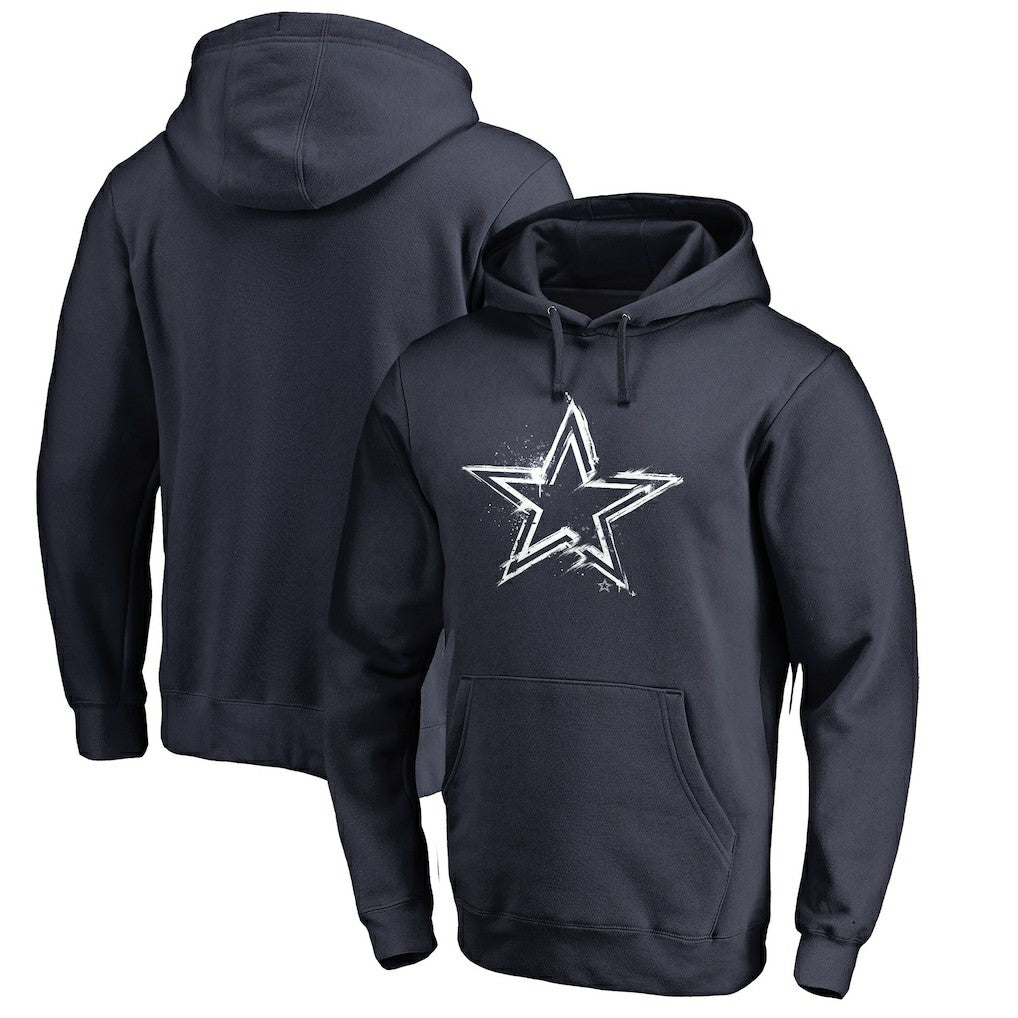Dallas Cowboys  Splatter Logo Pullover Hoodie