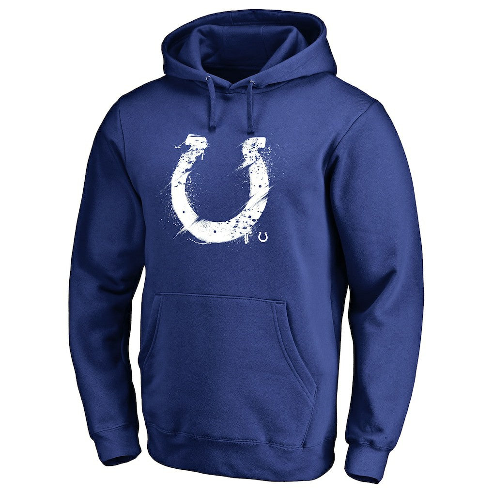 Indianapolis Colts  Splatter Logo Pullover Hoodie
