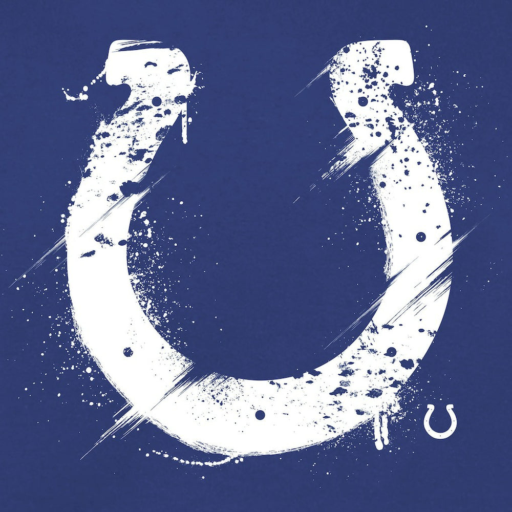Indianapolis Colts  Splatter Logo Pullover Hoodie