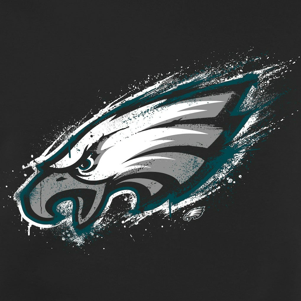 Philadelphia Eagles  Splatter Logo Pullover Hoodie