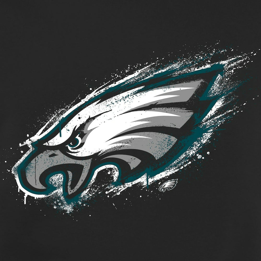Philadelphia Eagles  Splatter Logo Pullover Hoodie