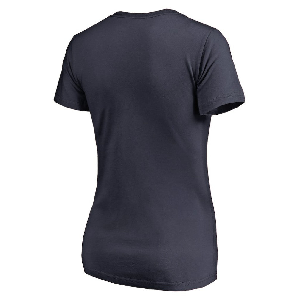 Colorado Avalanche Women's Splatter Logo V-Neck T-Shirt Online