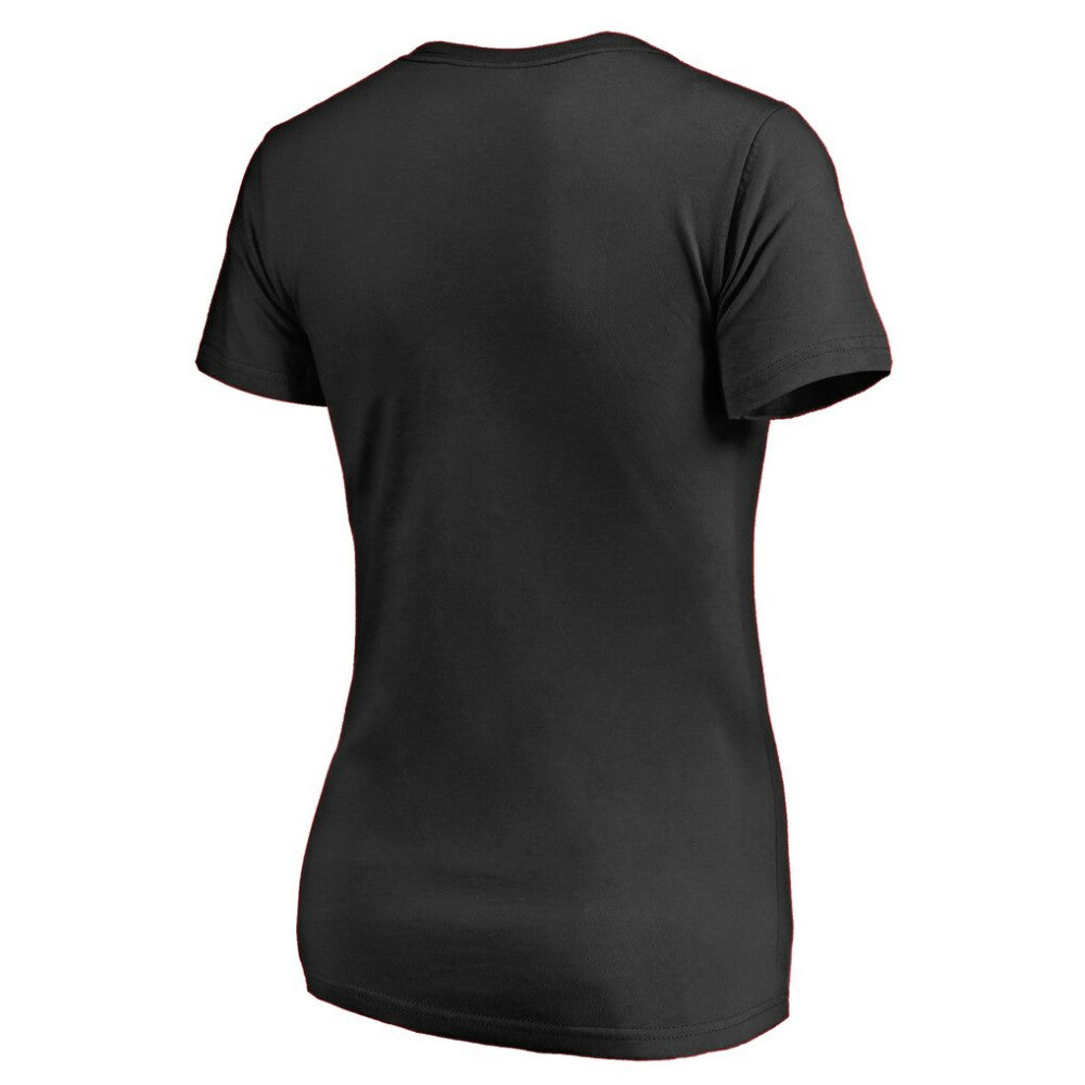 Dallas Stars Women's Splatter Logo V-Neck T-Shirt For Sale