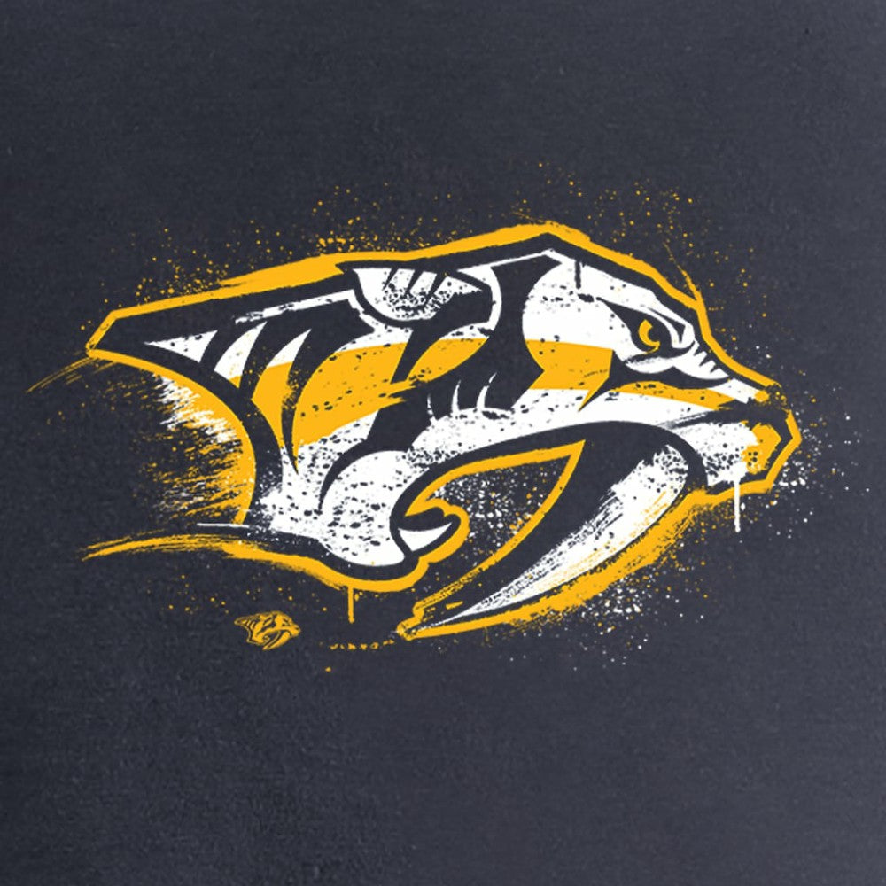 Nashville Predators Women's Splatter Logo V-Neck T-Shirt Online