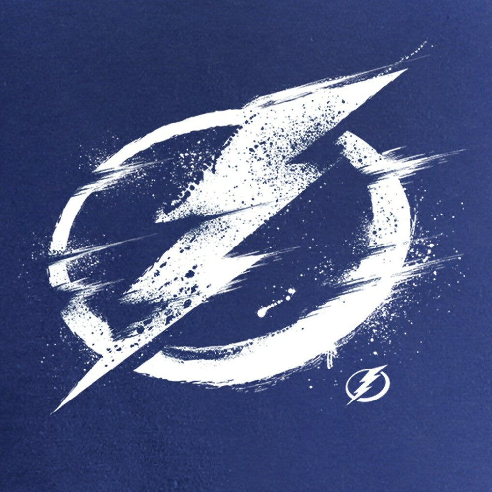 Tampa Bay Lightning Women's Splatter Logo V-Neck T-Shirt Discount
