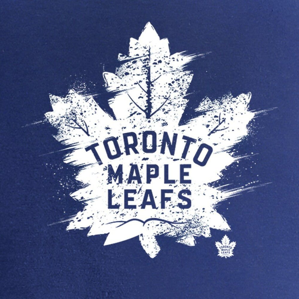 Toronto Maple Leafs Women's Splatter Logo V-Neck T-Shirt Discount