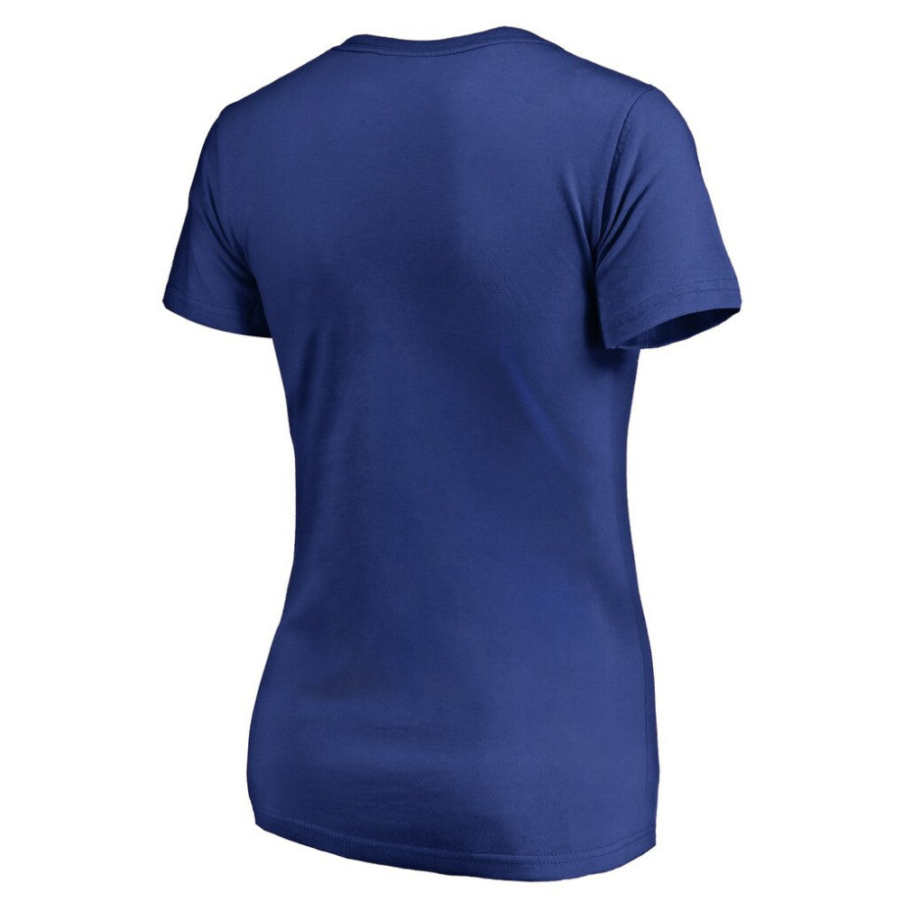Toronto Maple Leafs Women's Splatter Logo V-Neck T-Shirt Discount