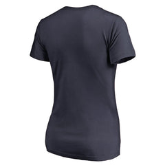Vancouver Canucks Women's Splatter Logo V-Neck T-Shirt Online