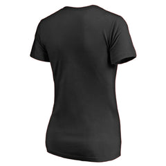 Vegas Golden Knights Women's Splatter Logo V-Neck T-Shirt Discount