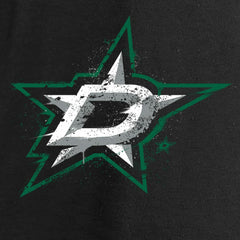 Dallas Stars Women's Splatter Logo V-Neck Long Sleeve T-Shirt Sale