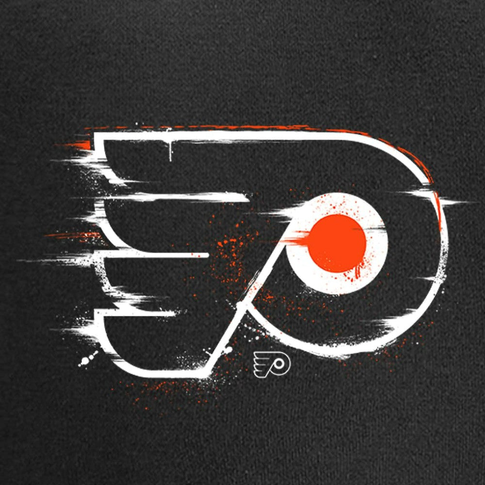 Philadelphia Flyers Splatter Logo Pullover Hoodie Online