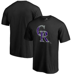 Colorado Rockies Splatter Logo T-Shirt | MLB US