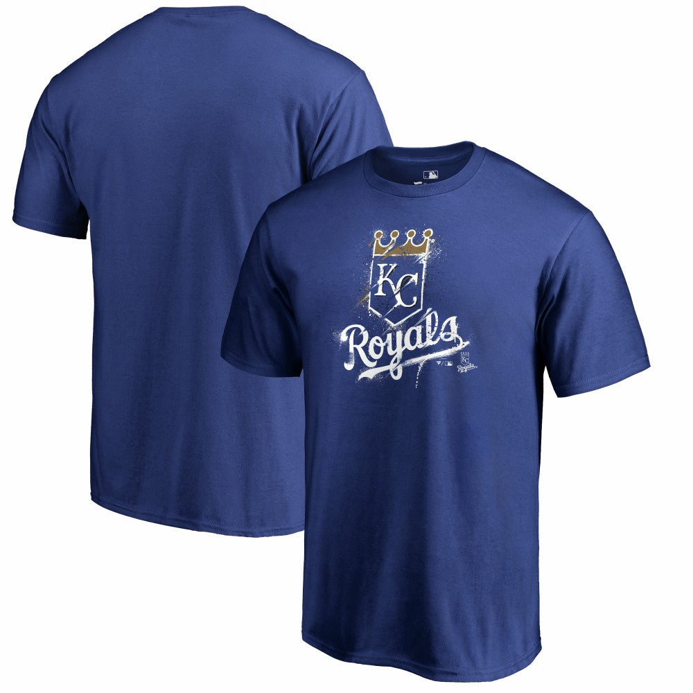 Kansas City Royals Splatter Logo T-Shirt | MLB On Sale