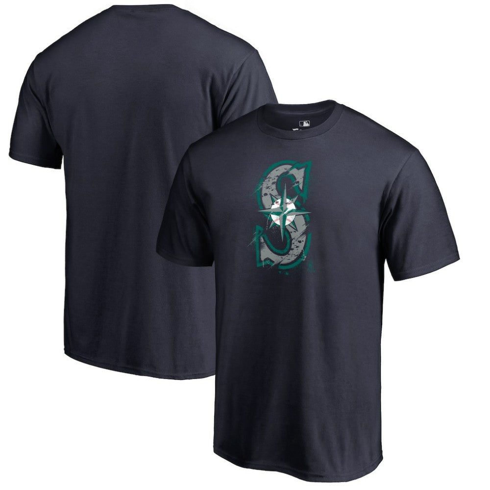 Seattle Mariners Splatter Logo T-Shirt | MLB Near me