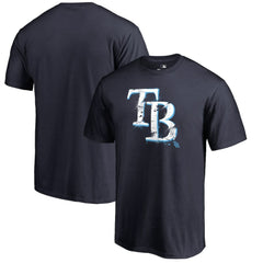Tampa Bay Rays Splatter Logo T-Shirt | MLB Discount
