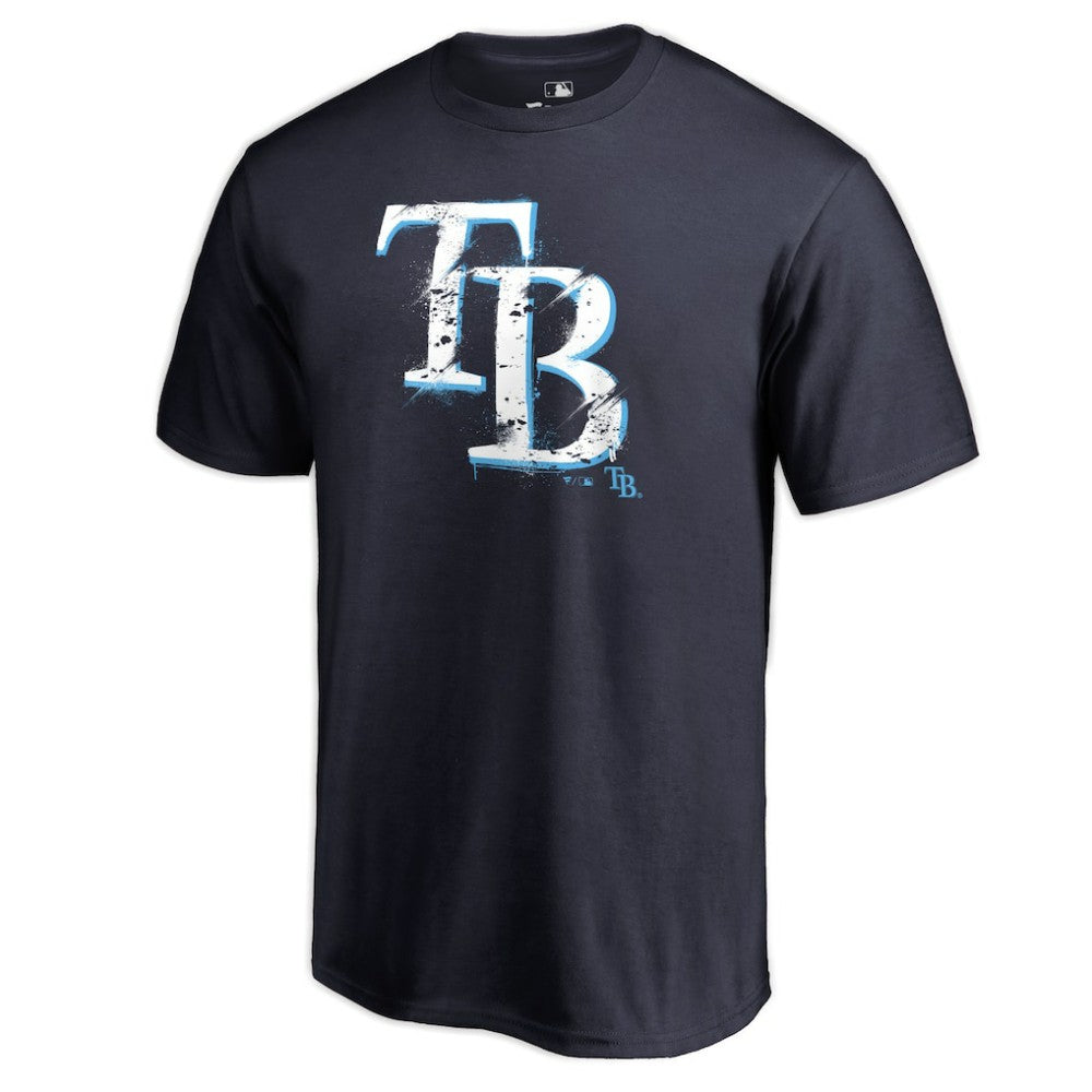 Tampa Bay Rays Splatter Logo T-Shirt | MLB Discount