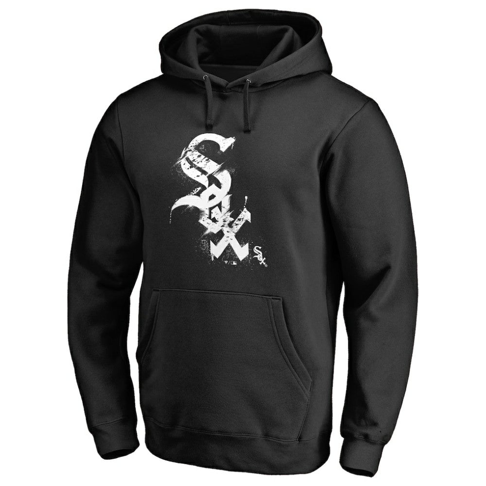 Chicago White Sox Splatter Logo Pullover Hoodie | MLB Near me