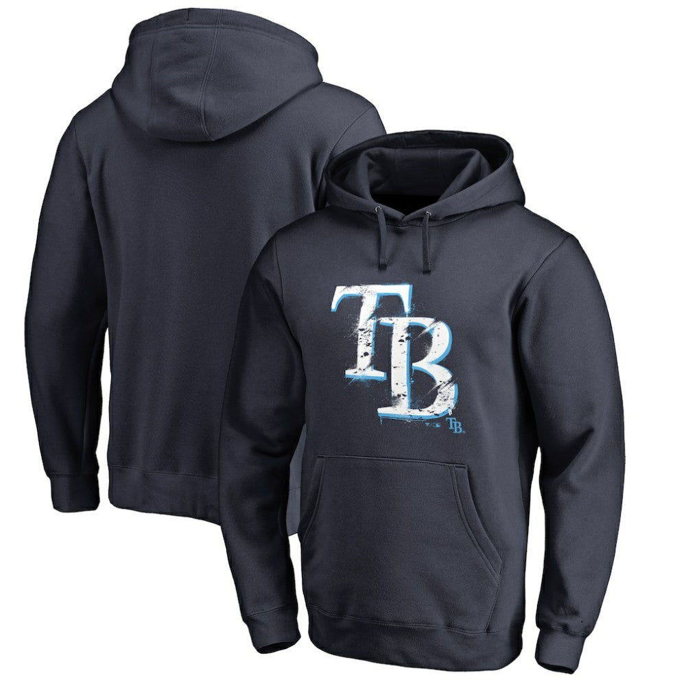 Tampa Bay Rays Splatter Logo Pullover Hoodie | MLB For sale