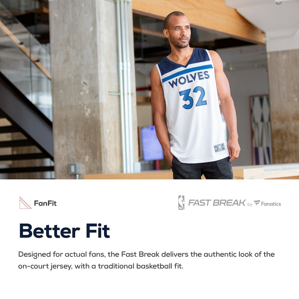 Minnesota Timberwolves Fast Break Custom Replica Jersey Navy Online