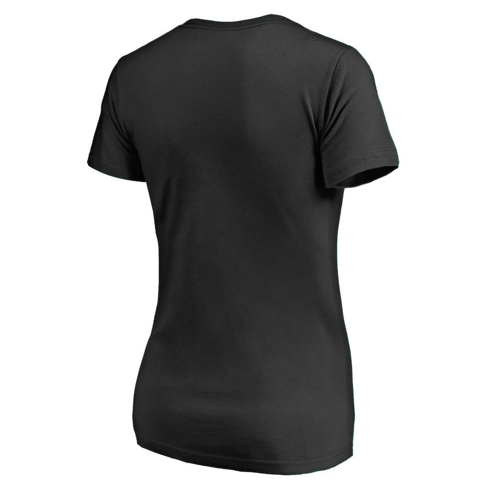 New Orleans Saints  Women's Vintage Collection Victory Arch V-Neck T-Shirt