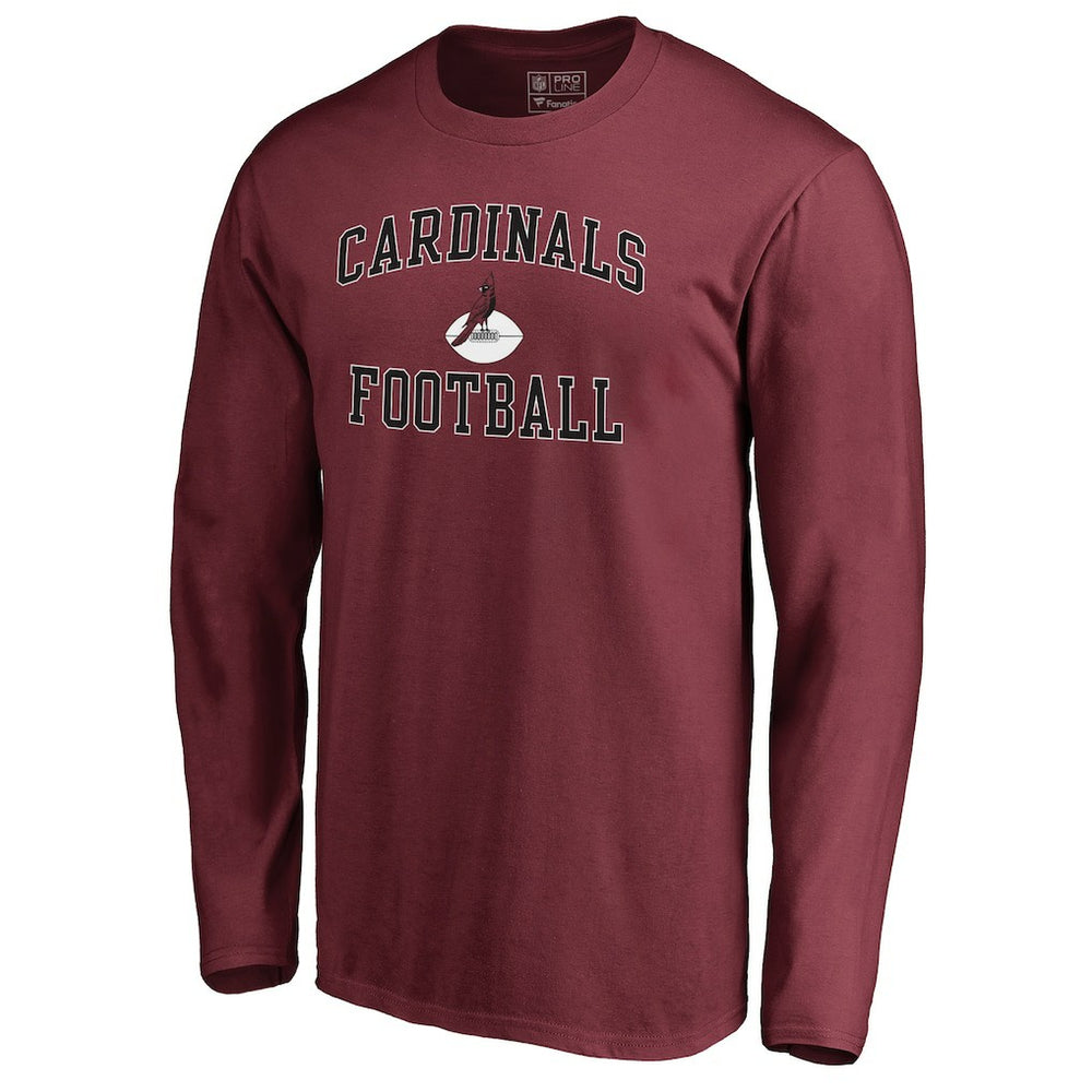 Arizona Cardinals  Vintage Collection Victory Arch Long Sleeve T-Shirt