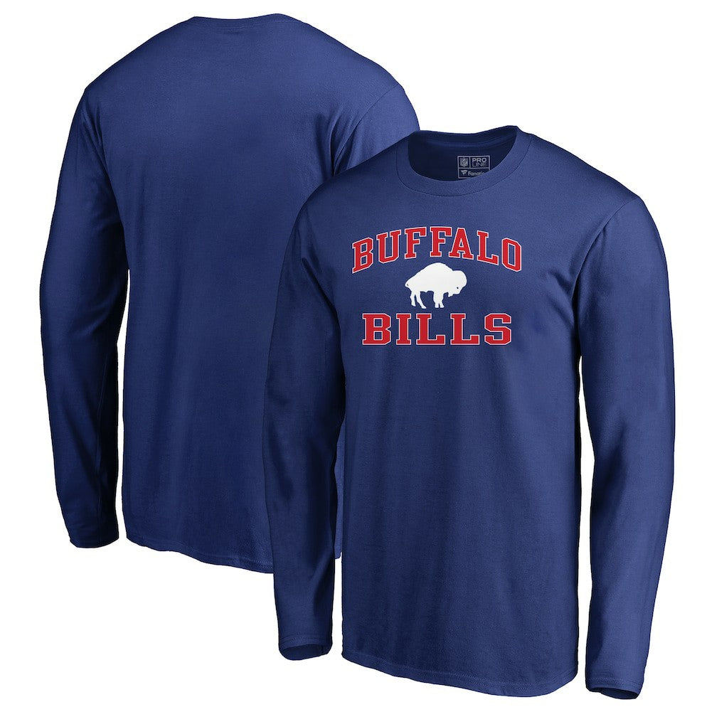 Buffalo Bills  Vintage Collection Victory Arch Long Sleeve T-Shirt