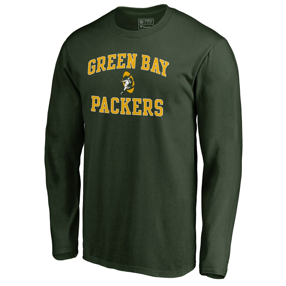 Green Bay Packers  Vintage Collection Victory Arch Long Sleeve T-Shirt