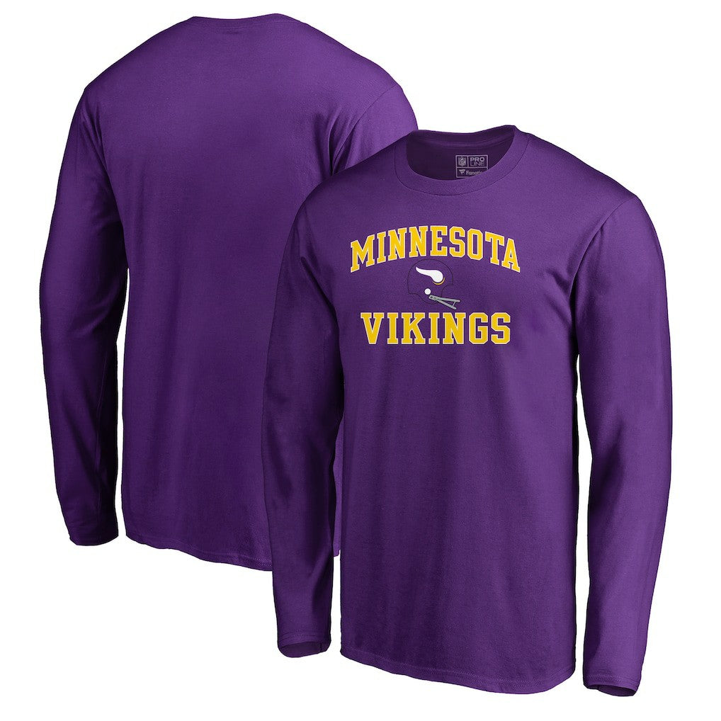 Minnesota Vikings  Vintage Collection Victory Arch Long Sleeve T-Shirt