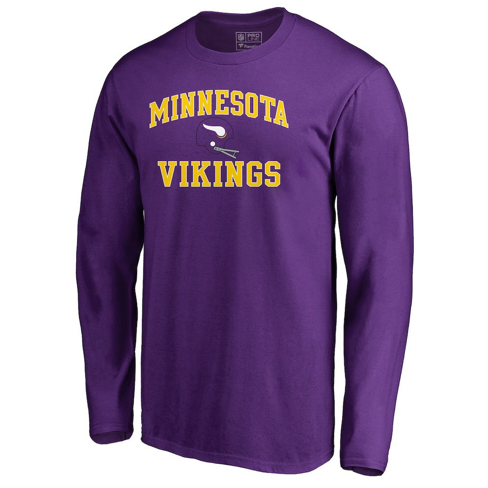 Minnesota Vikings  Vintage Collection Victory Arch Long Sleeve T-Shirt