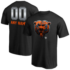 Chicago Bears  Personalized Midnight Mascot T-Shirt
