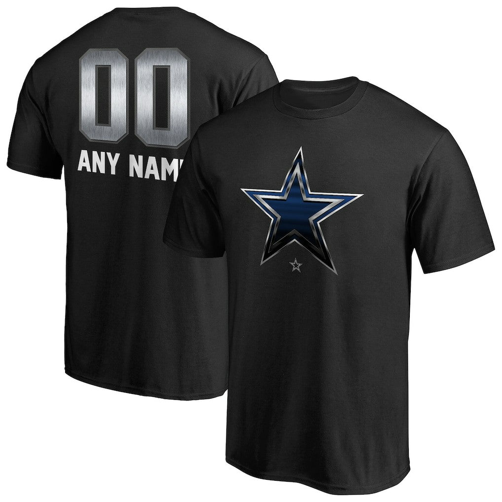 Dallas Cowboys  Personalized Midnight Mascot T-Shirt