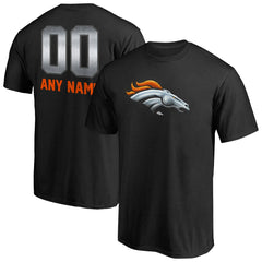 Denver Broncos  Personalized Midnight Mascot T-Shirt