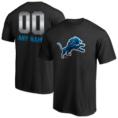 Detroit Lions  Personalized Midnight Mascot T-Shirt