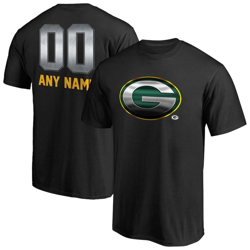 Green Bay Packers  Personalized Midnight Mascot T-Shirt