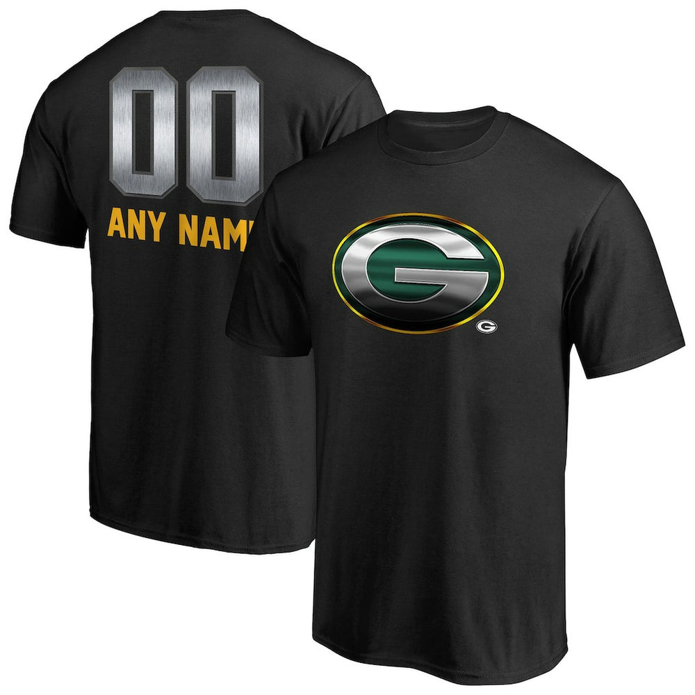 Green Bay Packers  Personalized Midnight Mascot T-Shirt