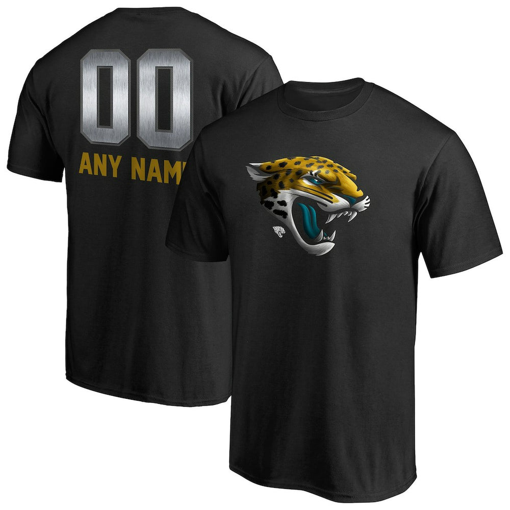 Jacksonville Jaguars  Personalized Midnight Mascot T-Shirt