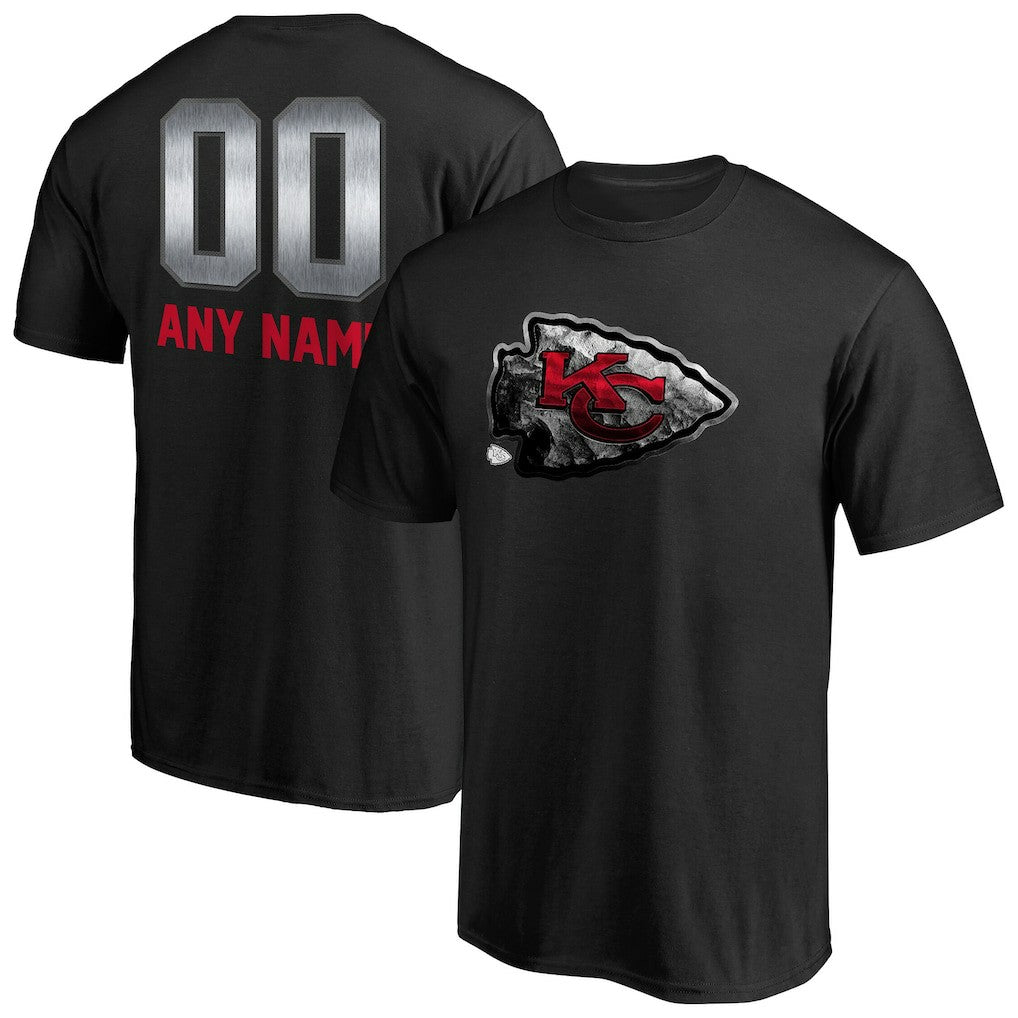 Kansas City Chiefs  Personalized Midnight Mascot T-Shirt
