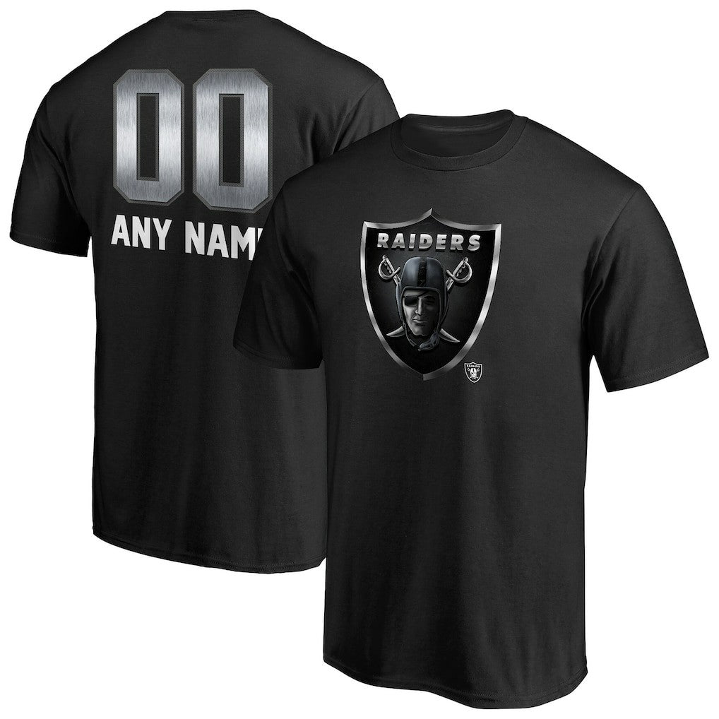 Las Vegas Raiders  Personalized Midnight Mascot T-Shirt