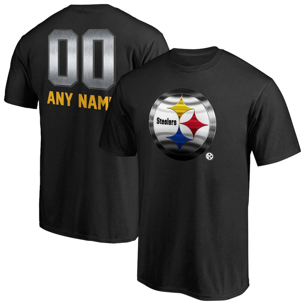 Pittsburgh Steelers  Personalized Midnight Mascot T-Shirt