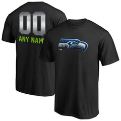 Seattle Seahawks  Personalized Midnight Mascot T-Shirt