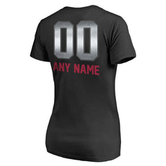 Arizona Cardinals  Women's Personalized Midnight Mascot T-Shirt