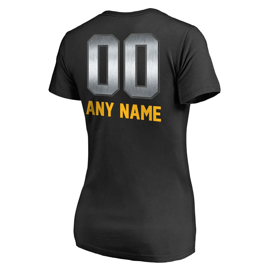 Green Bay Packers  Women's Personalized Midnight Mascot T-Shirt