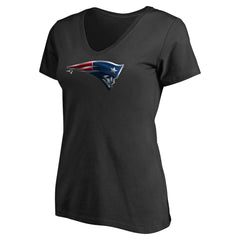 New England Patriots  Women's Personalized Midnight Mascot T-Shirt